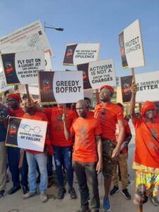 kume preko reloaded demonstration in ghana to oust president akuffo addo (2)