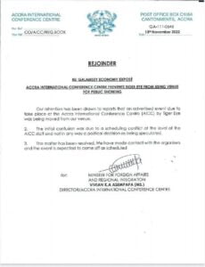 rejoinder