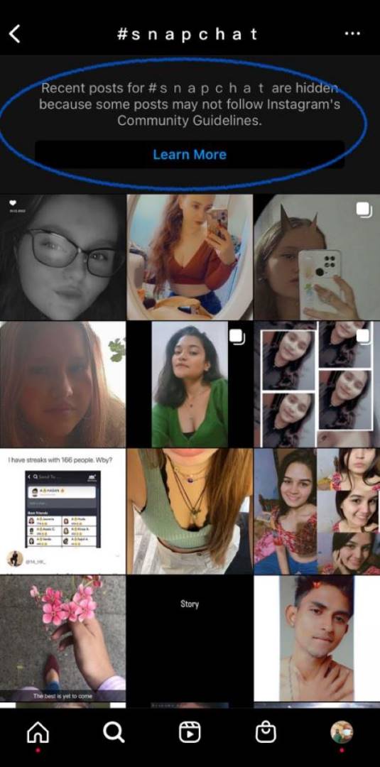 instagram shadow banning