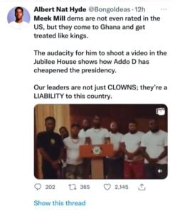 twitter user angry over the music video