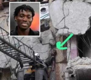 alleged photo of his dead body when found
