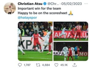 his last match for his club