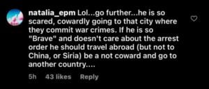 comment on ig..
