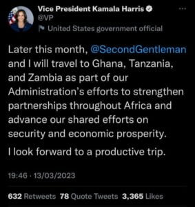 kamala harris' tweet