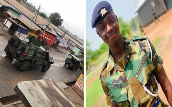 watch (ashaiman today in pictures & videos) alleged killing of a soldier in ashaiman that caused military brutality