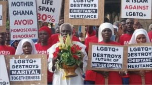 Theocracy advocates against homosexuality