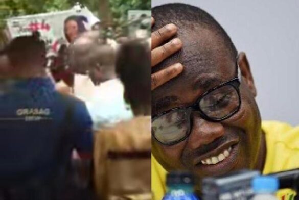 Trending Video of Former GFA Boss Kwesi Nyantakyi Crying