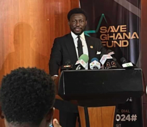 nana kwame bediako on save ghana fund